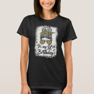 Camiseta Leopardo de los bollos de 30 años es mi cumpleaños