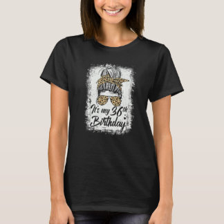 Camiseta Leopardo de los bollos de 36 años es mi 36 anivers