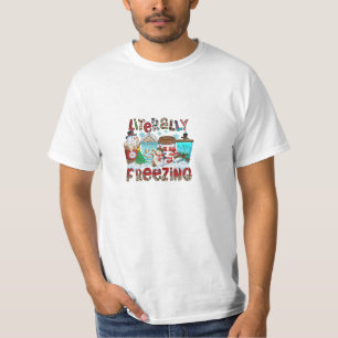 Camiseta Leopardo de los Navidades congeladores