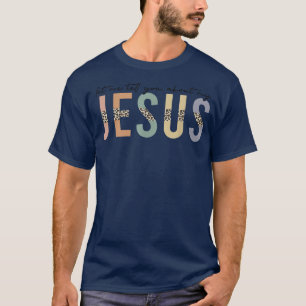 Camiseta Leopardo Déjame Contarte Sobre Mi Jesús, Cristiano