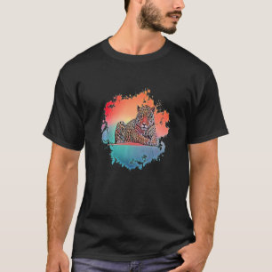 Camiseta Leopardo Depredador Gran Felino Animal África Colo