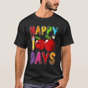 Camiseta Leopardo Feliz 100 Días De Colegio Profesor Estudi