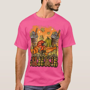 Camiseta Leopardo Funny Caall Spice Junkie Cute Coffe