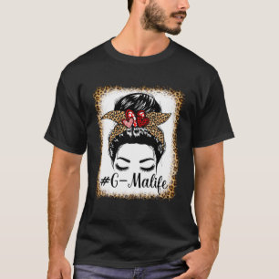 Camiseta Leopardo G Mamáes Vida desordenada Bun rompe el Dí