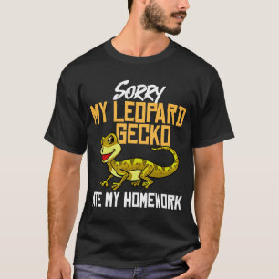 Camiseta Leopardo Gecko Care Tank Lizard Reptile