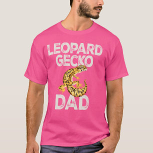 Camiseta Leopardo Gecko Dad Lizard & Reptiles Common Leopar