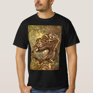 Camiseta Leopardo nebuloso por CE Swan, Animales Salvajes V