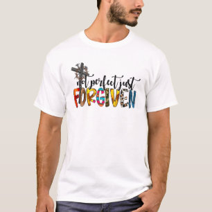 Camiseta Leopardo no es perfecto sólo para perdonar a Chris