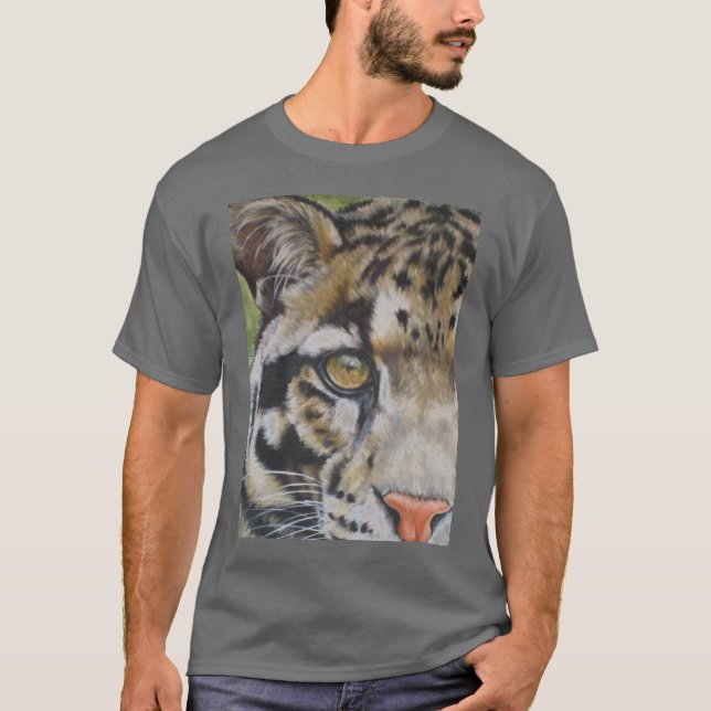 Camiseta Leopardo nublado de Peeking (Anverso)