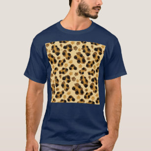 Camiseta Leopardo Paws con forma de patrón de tobe Fonseca