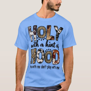 Camiseta Leopardo Santo Con Un Toque De Capucha Del País Oc