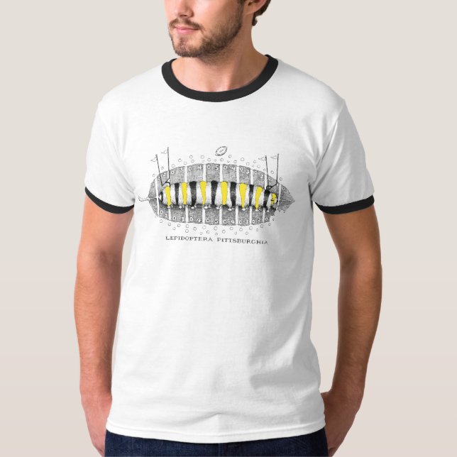 Camiseta Lepidópteros Pittsburghia (Anverso)