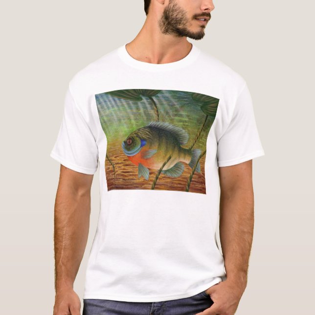 Camiseta Lepomis macrochirus (Anverso)