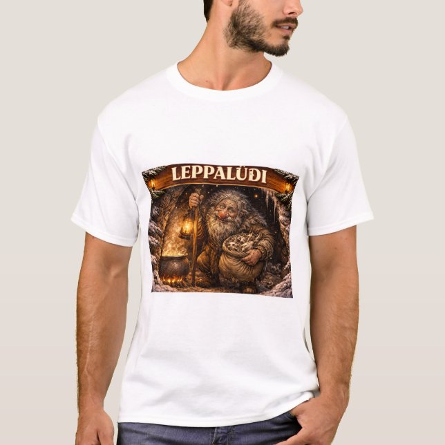 Camiseta Leppaludi Icelandic Yule Lad (Anverso)