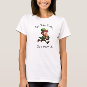 Camiseta Leprechaun 3D con leyenda Personalizado