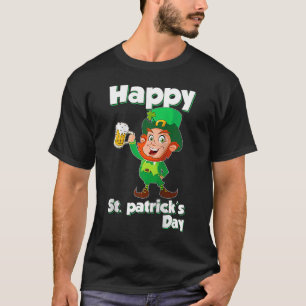 Camiseta Leprechaun Beer Beer Happy Saint Patricks Day