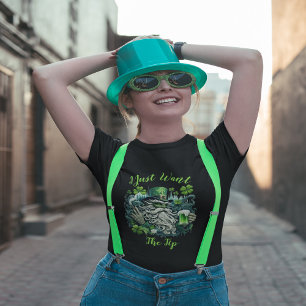 Camiseta Leprechaun caprichoso Salvando A Uno Frío