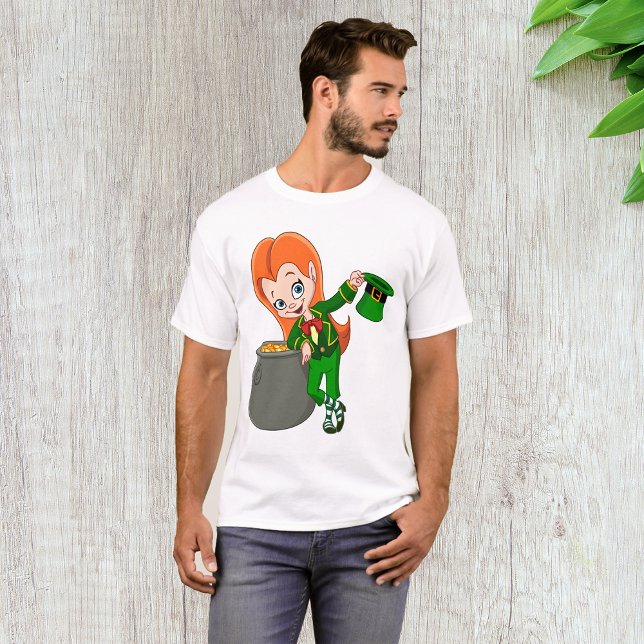 Camiseta Leprechaun Chica Mens T-Shirt (Subido por el creador)