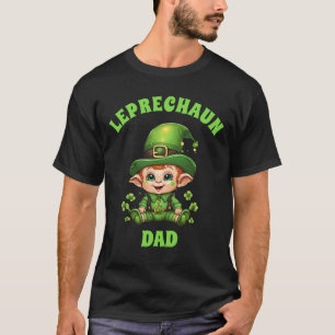Camiseta Leprechaun Dad Cute Baby Leprechaun