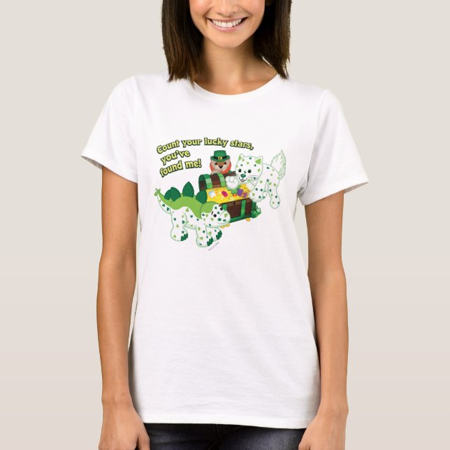 Camiseta Leprechaun de Webkinz
Gato del trébol
Dino (Anverso)