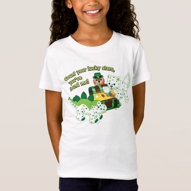 Camiseta Leprechaun de Webkinz
Gato del trébol
Dino (Anverso)