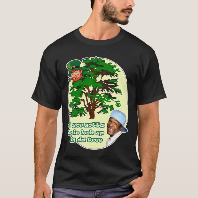 Camiseta Leprechaun del árbol (Anverso)