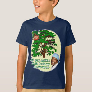 Camiseta Leprechaun del árbol