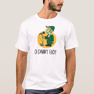 Camiseta Leprechaun del canto del muchacho de O Danny