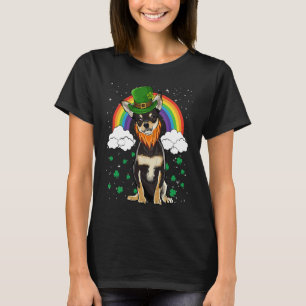 Camiseta Leprechaun del Día de San Patricio Chihuahua Negro