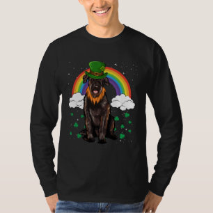 Camiseta Leprechaun del día de San Patricio de Schnauzer gi