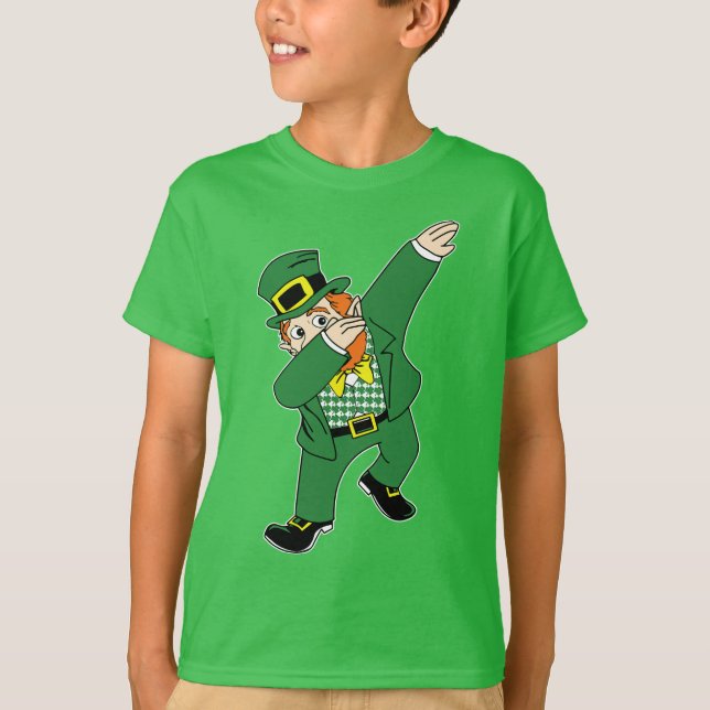 Camiseta Leprechaun del lenguado (Anverso)