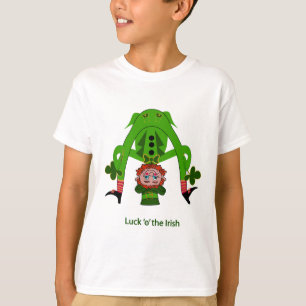 Camiseta Leprechaun divertido