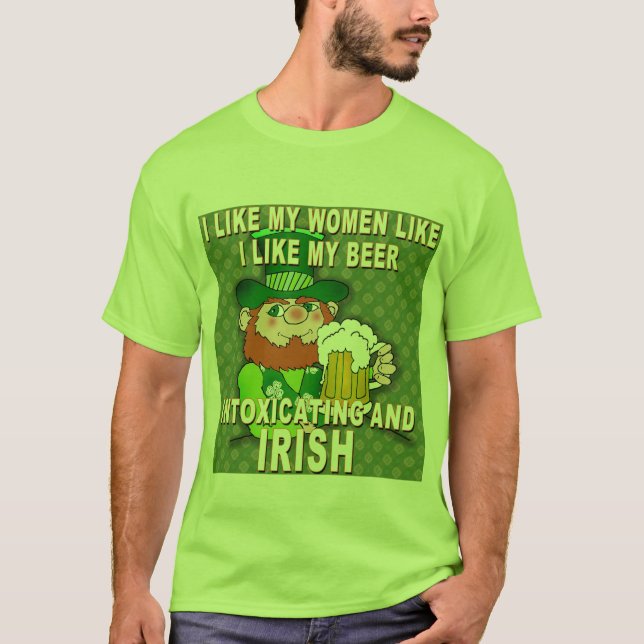 Camiseta Leprechaun divertido Meme para el día del St (Anverso)