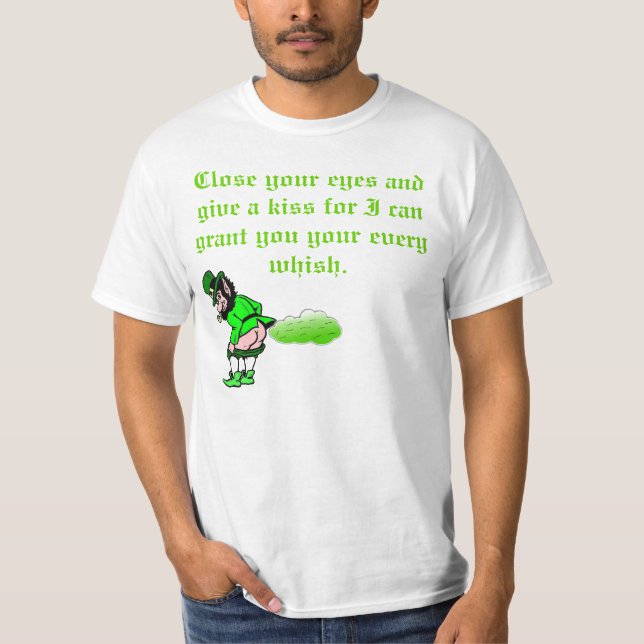 Camiseta Leprechaun el Farting (Anverso)