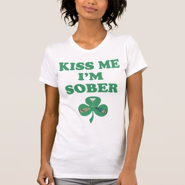 Camiseta Leprechaun, el trébol irlandés de St. Patrick's Da (Anverso)