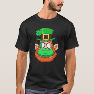 Camiseta Leprechaun En Glasses Face Mask Quarantine St Patr