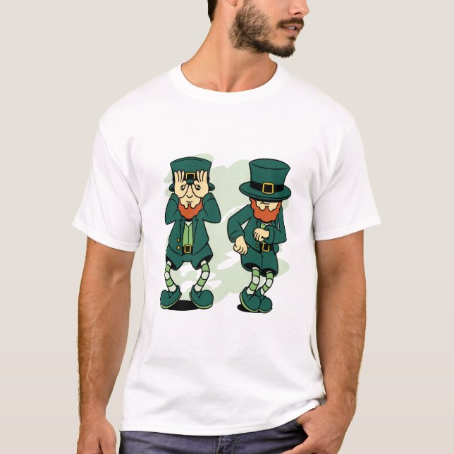 CAMISETA LEPRECHAUN GRIDDY DANCE ST PATRICKS DAY 2023 (Anverso)