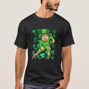 Camiseta Leprechaun Ice Field Hockey Funny St Patricks Day