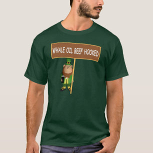Camiseta Leprechaun irlandés graciosamente
