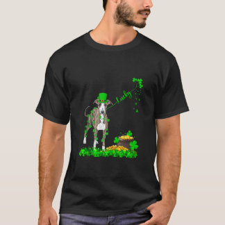 Camiseta Leprechaun Lucky Italiano Greyhound Dog St Pa