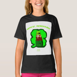 Camiseta Leprechaun Magic Chicas Black Basic T Shirt