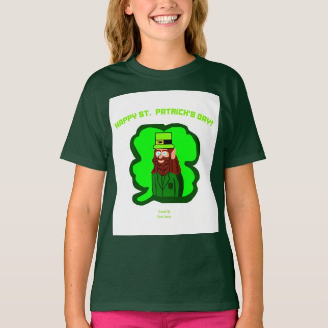 Camiseta Leprechaun Magic Chicas Deep Forest T Shirt (Anverso)