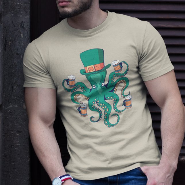 Camiseta Leprechaun Octopus Guay St. (Subido por el creador)
