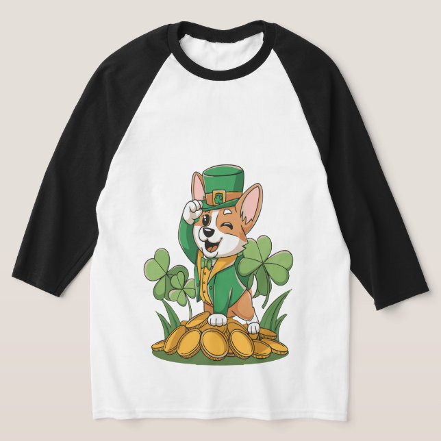 Camiseta Leprechaun Pup Shenanigans (Distribución)