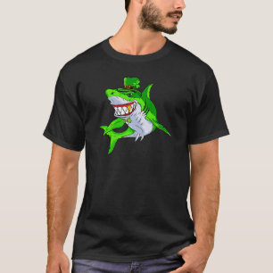 Camiseta Leprechaun Shark St Patricks Day Niños Pajama