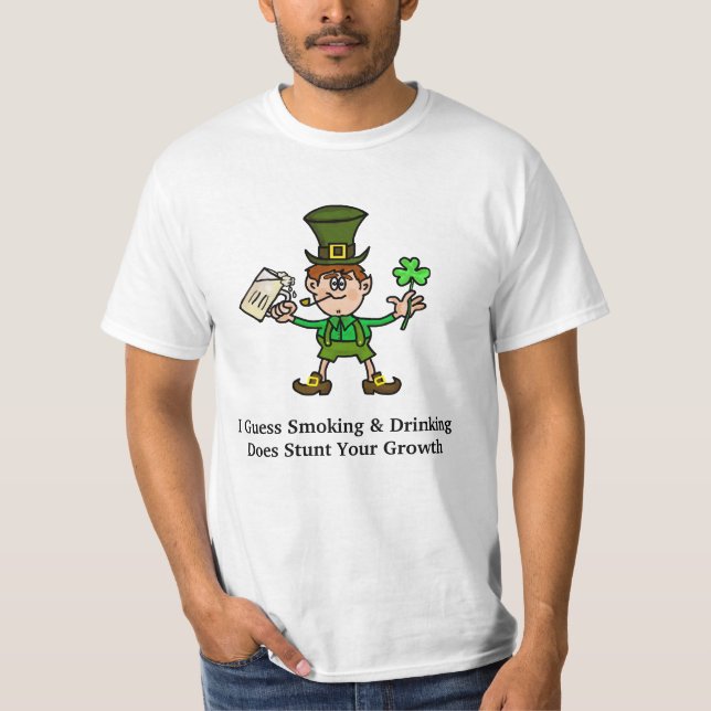 Camiseta Leprechaun Stunted Growth (Anverso)