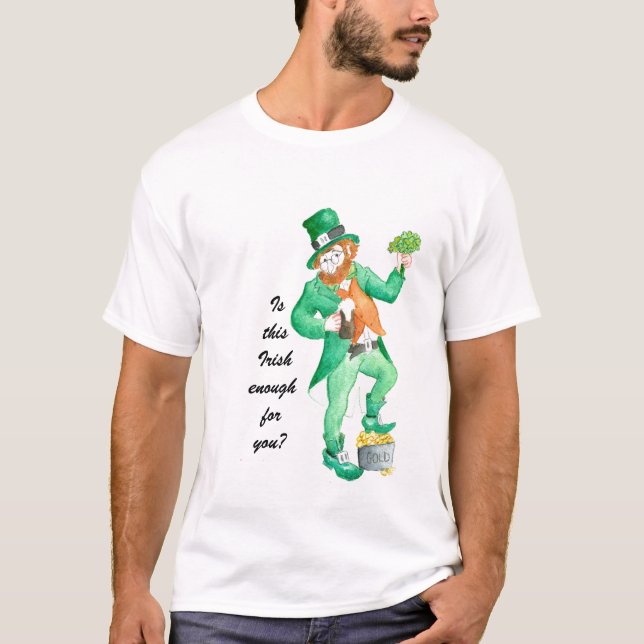 Camiseta Leprechaun T-Shirt (Anverso)