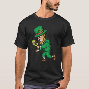 Camiseta Leprechaun Tennis Funny St Patricks Day Sports Boy