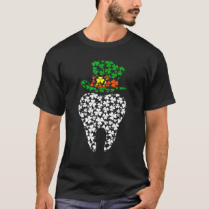 Camiseta Leprechaun Tooth Shamrock St Patrick Day Dentist D