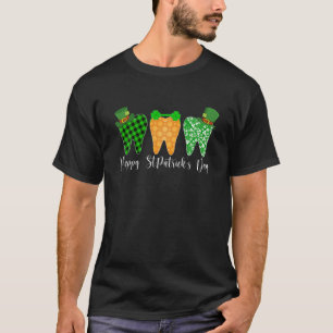 Camiseta Leprechaun Tooth Shamrock St Patrick Day Dentist D